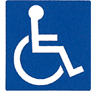 車椅子マーク（国際シンボルマーク）